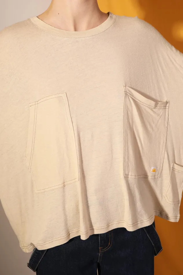 Women Hamish Top Fawn LF Markey Tops