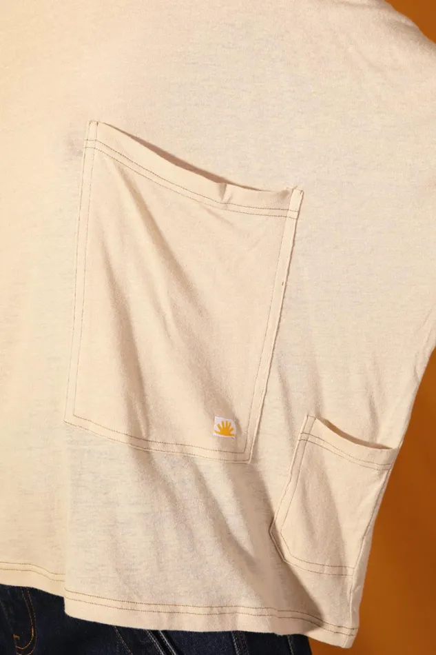 Women Hamish Top Fawn LF Markey Tops