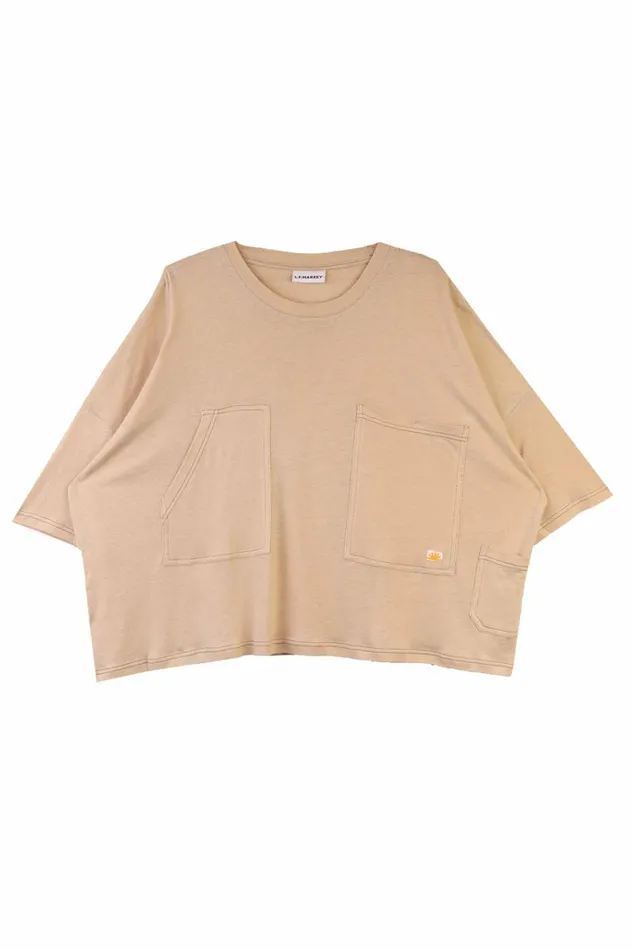 Women Hamish Top Fawn LF Markey Tops
