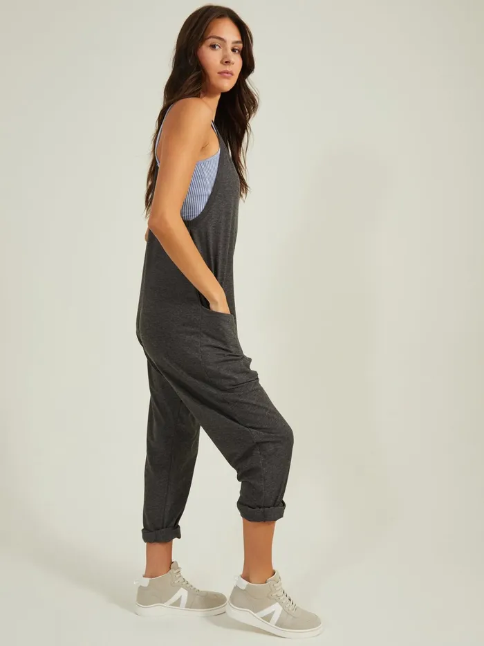 Women Hang Tough Jumpsuit Charcoal Altar039d State Activewear
