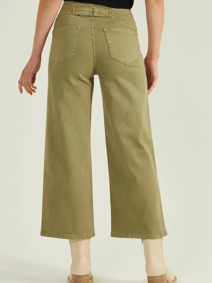 Women Hanna Cropped Jeans Olive Altar039d State Jeans