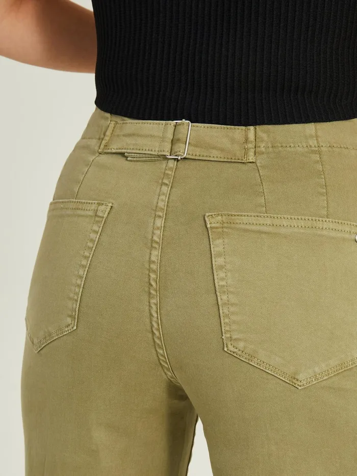 Women Hanna Cropped Jeans Olive Altar039d State Jeans