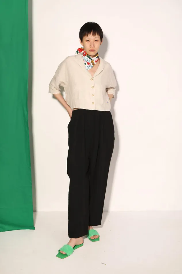 Women Hareem Trouser Black LF Markey Trousers
