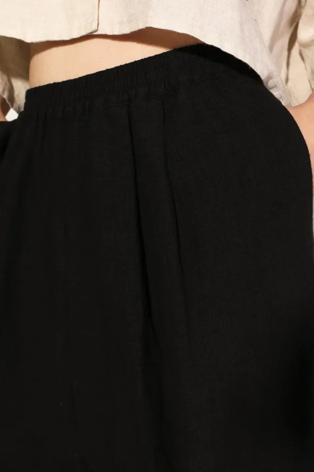 Women Hareem Trouser Black LF Markey Trousers