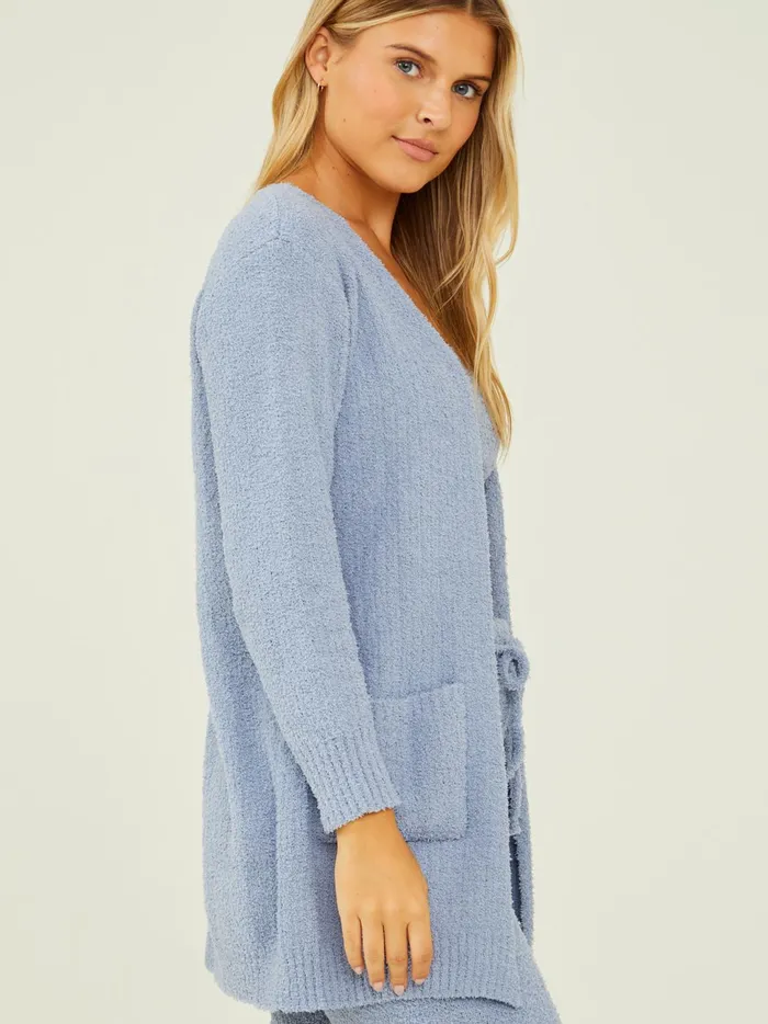 Women Harper Fuzzy Cardigan Zenblue Altar039d State Sleep Lounge