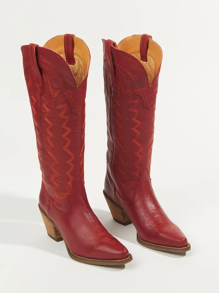 Women High Cotton Boots By Dingo Red Altar039d State Boots Booties