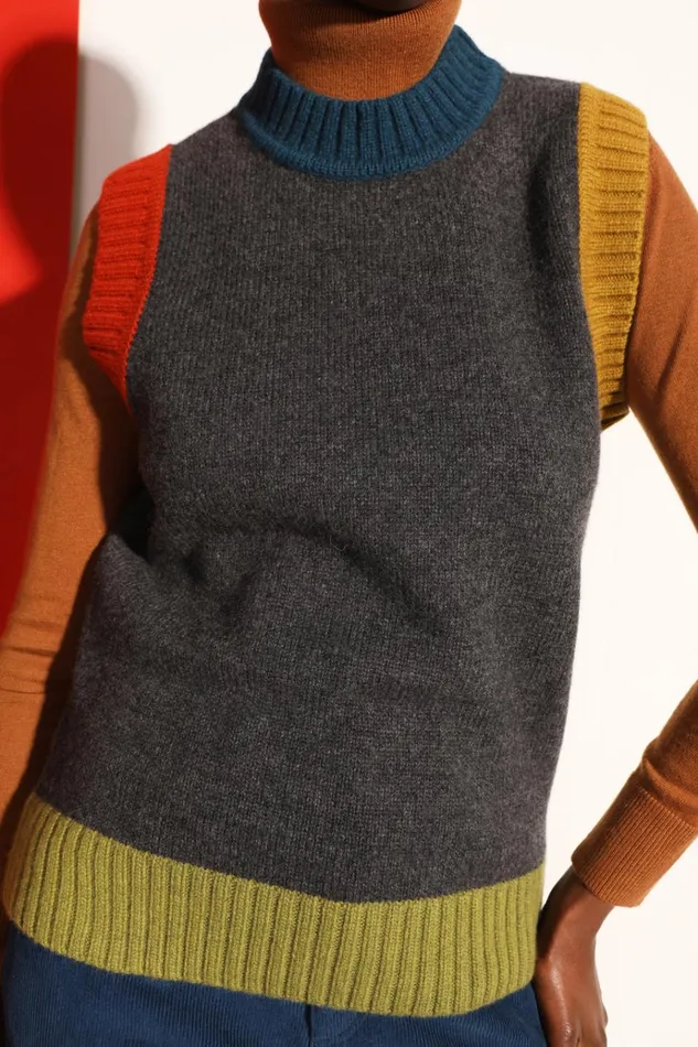 Women Ives Vest LF Markey Tops