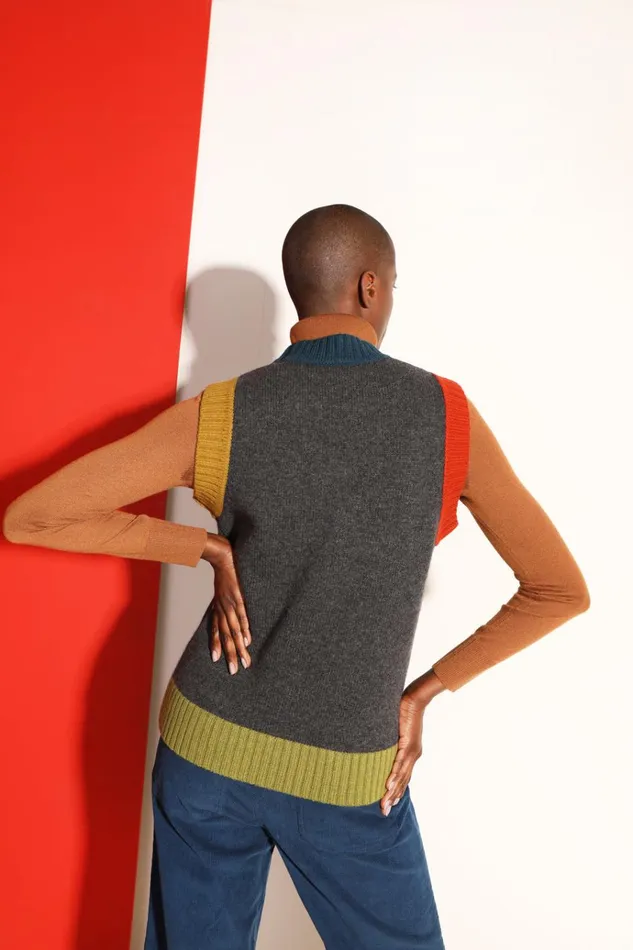 Women Ives Vest LF Markey Tops