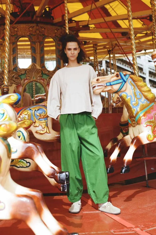 Women Jenkin Trouser Grass LF Markey Trousers