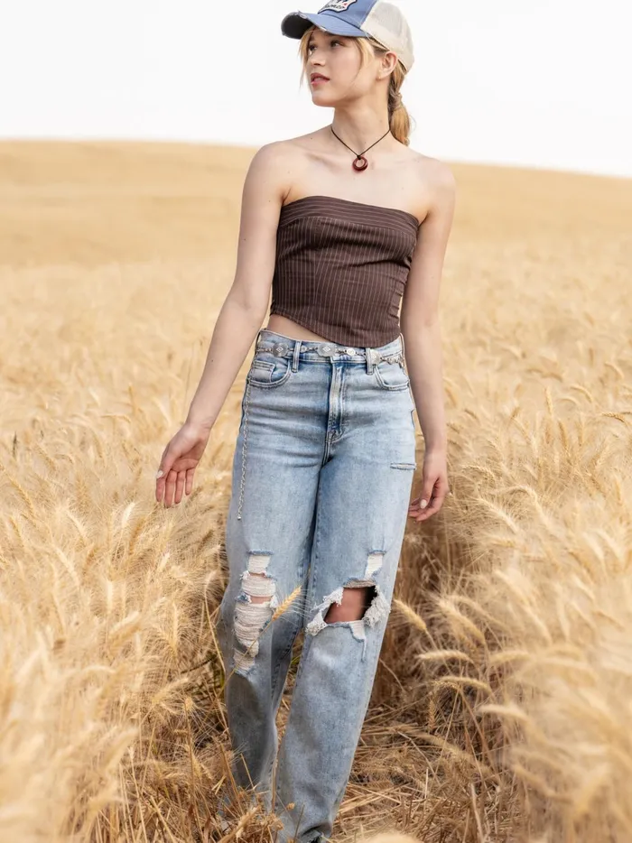 Women Kiara Straight Leg Jeans Lightwash Altar039d State Jeans