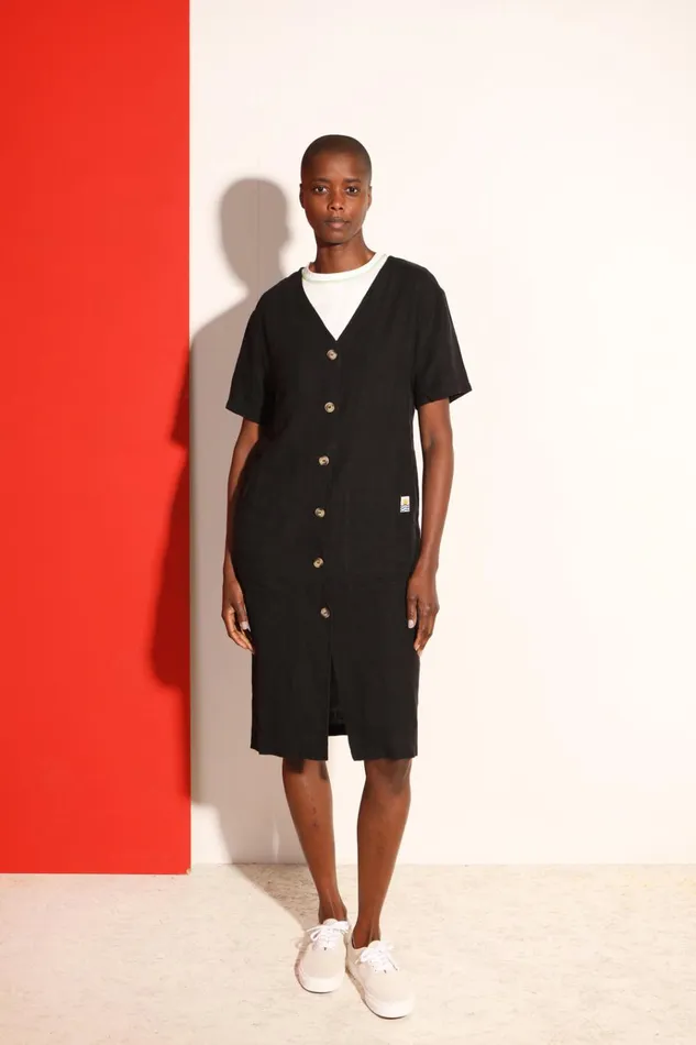 Women Klein Dress Black LF Markey Dresses