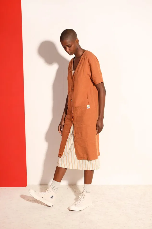 Women Klein Dress Chestnut LF Markey Dresses