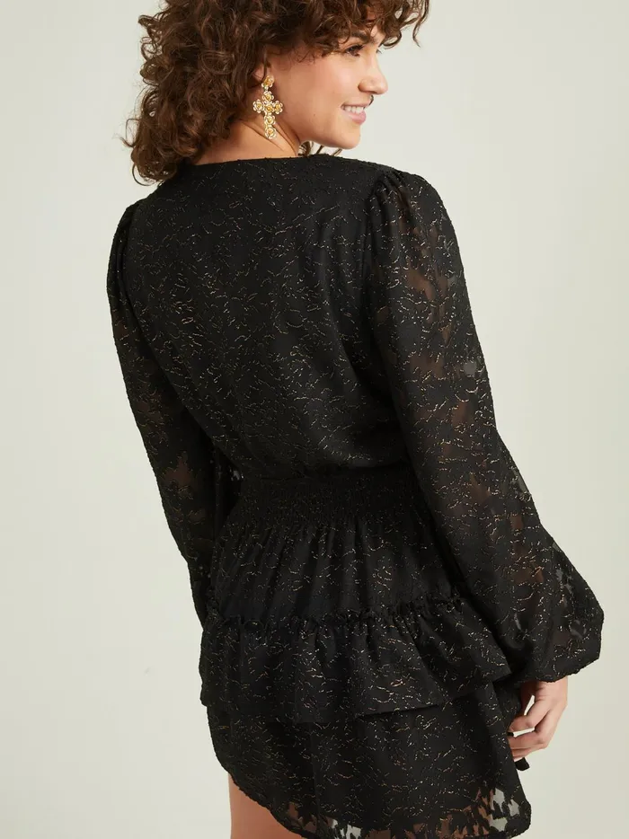 Women Laura Smocked Waist Dress Black Altar039d State Casual