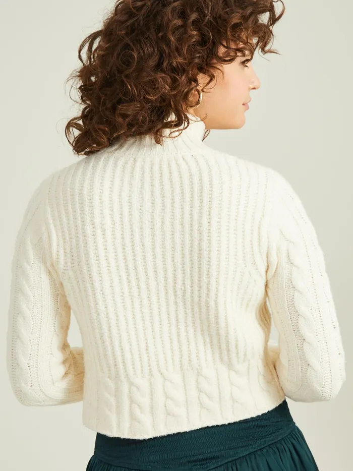 Women Legacy Cropped Sweater Cream Altar039d State Sweaters