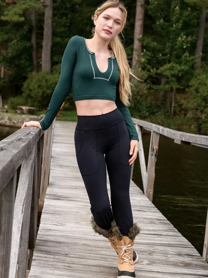 Women Let039s Bounce Jogger Leggings Black Altar039d State Activewear