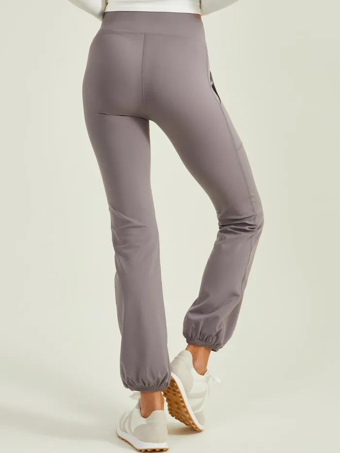 Women Let039s Bounce Jogger Leggings Grey Altar039d State Activewear