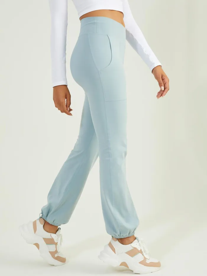 Women Let039s Bounce Jogger Leggings Smokeblue Altar039d State Activewear