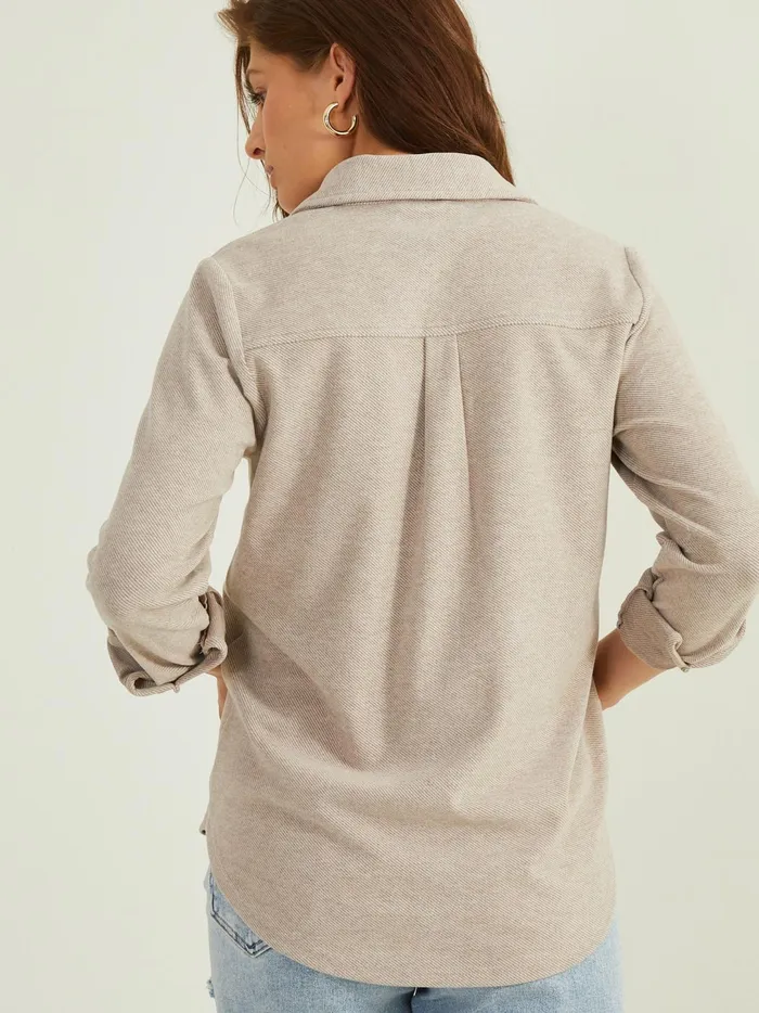 Women Lindsey Button Up Top Ashtaupe Altar039d State Blouses