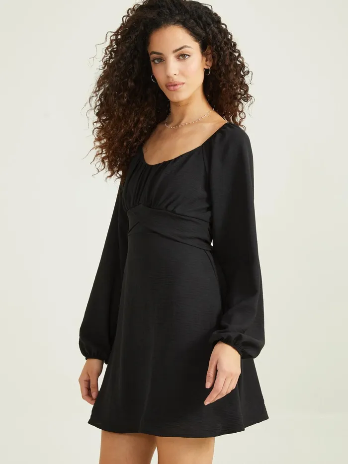 Women Lola Crossover Dress Black Altar039d State Casual