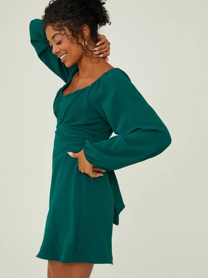 Women Lola Crossover Dress Forest Altar039d State Casual