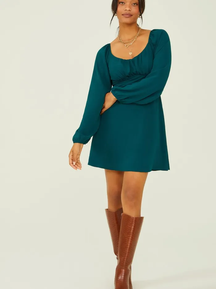 Women Lola Crossover Dress Hunter Altar039d State Casual
