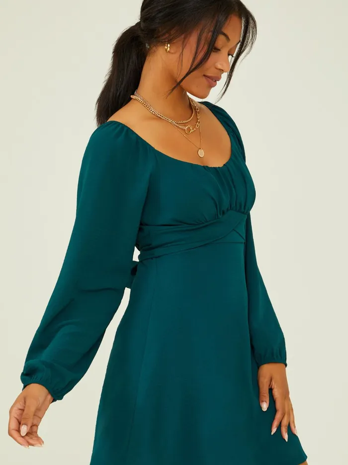 Women Lola Crossover Dress Hunter Altar039d State Casual