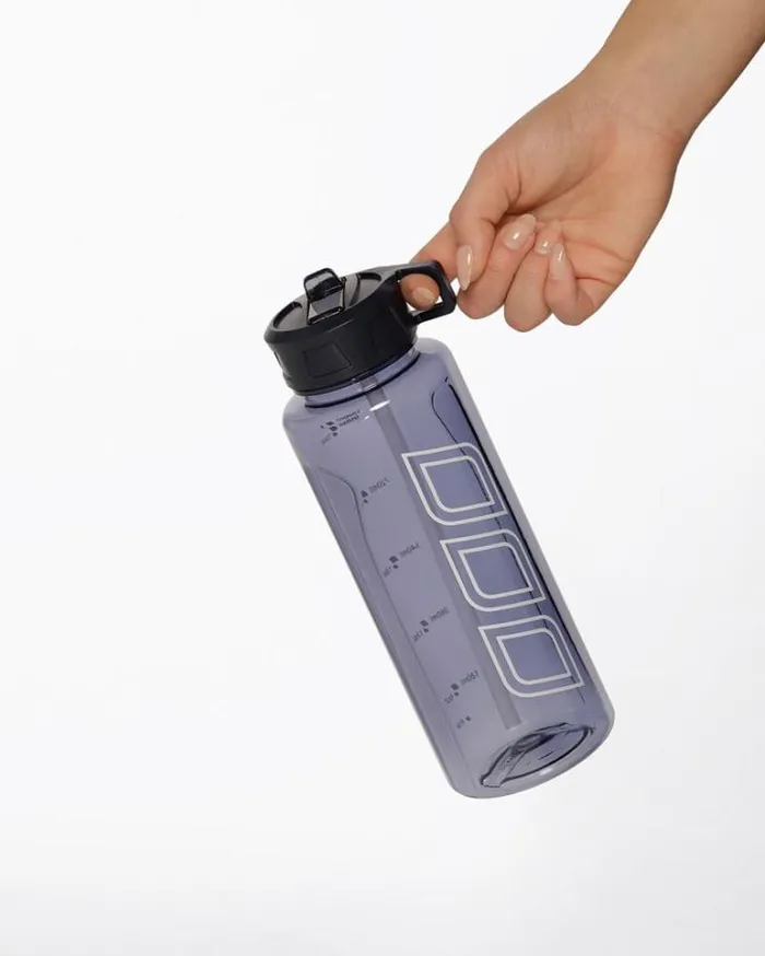 Women LORNA JANE Accessories Classic 1L Water Bottle French Navy
