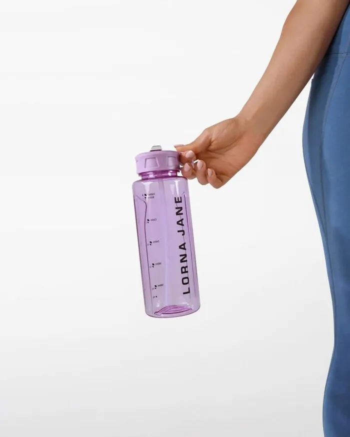 Women LORNA JANE Accessories Classic 1L Water Bottle Soft Lilac Women LORNA JANE Accessories Classic 1L Water Bottle Soft Lilac