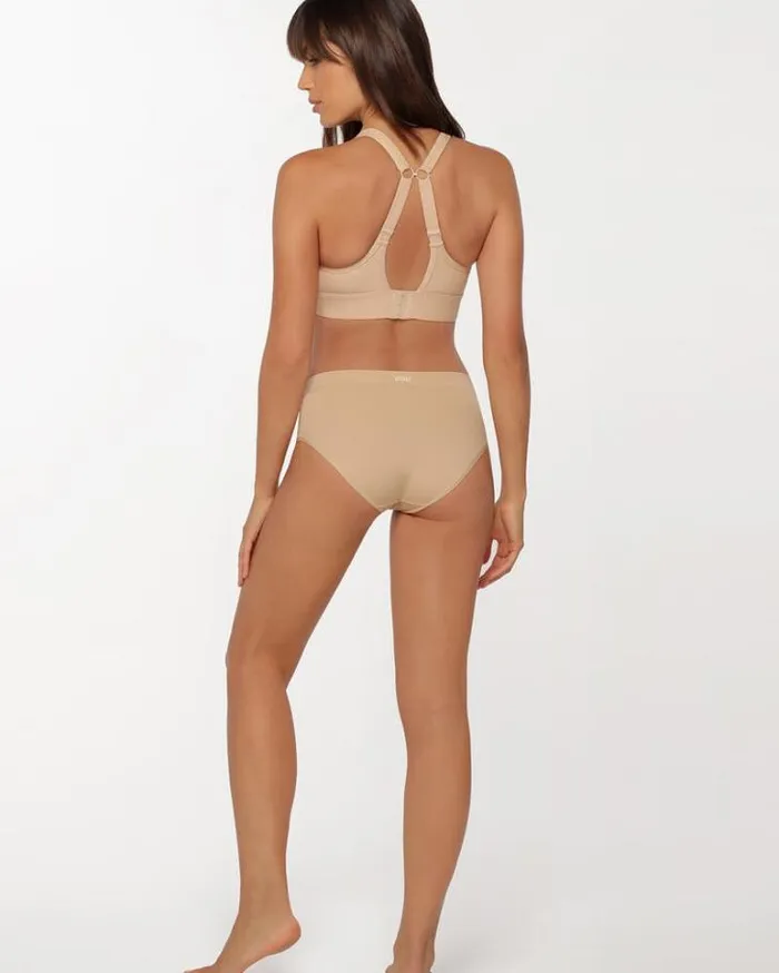 Women LORNA JANE Accessories Feel Naked Brief Almond