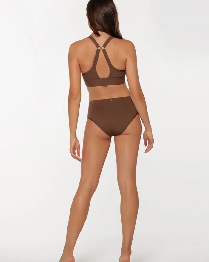 Women LORNA JANE Accessories Feel Naked Brief Chocolate