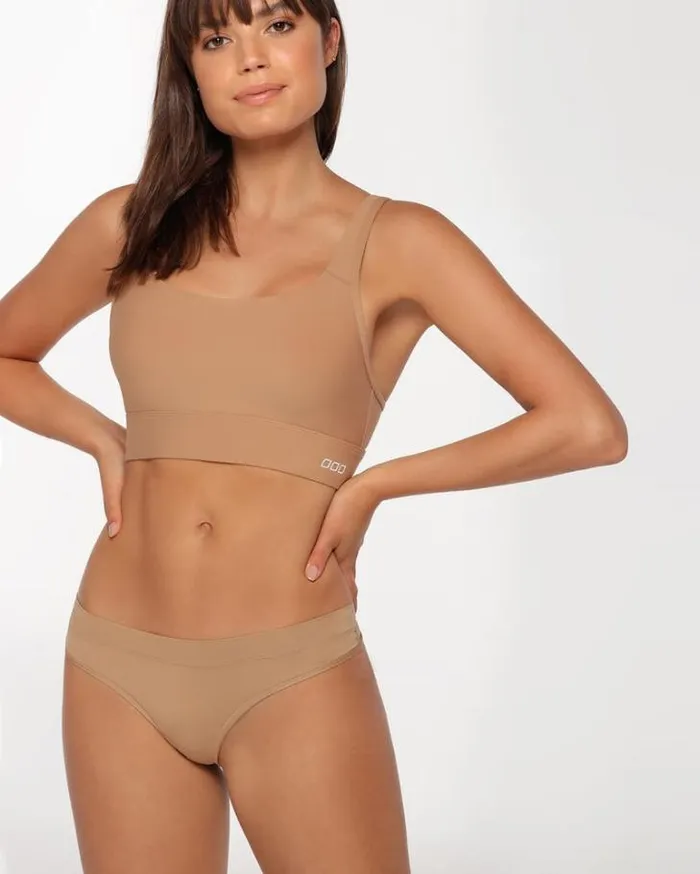 Women LORNA JANE Accessories Feel Naked GString Biscuit