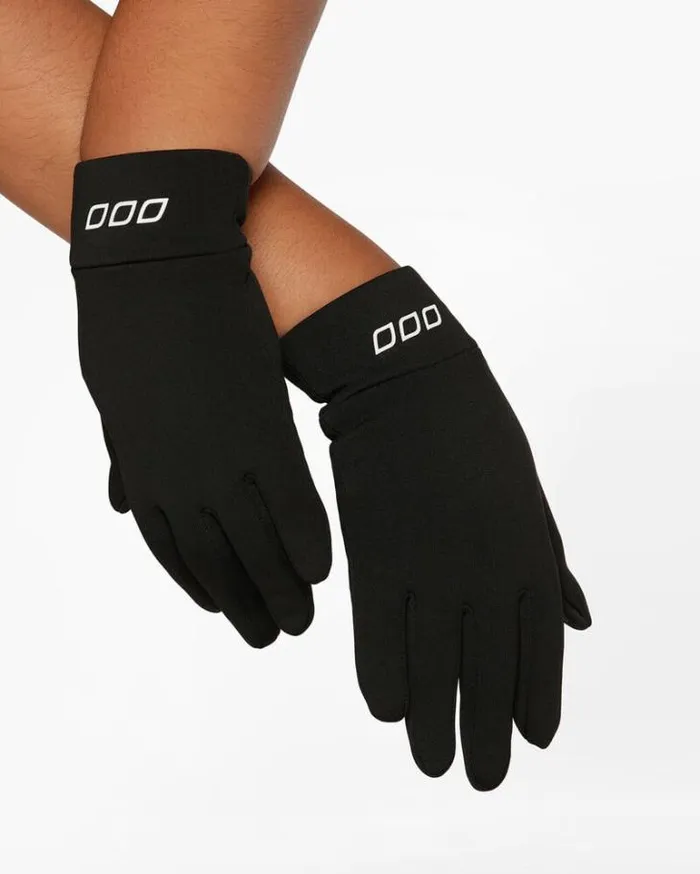 Women LORNA JANE Accessories Thermal Running Gloves Black