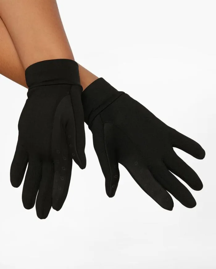 Women LORNA JANE Accessories Thermal Running Gloves Black