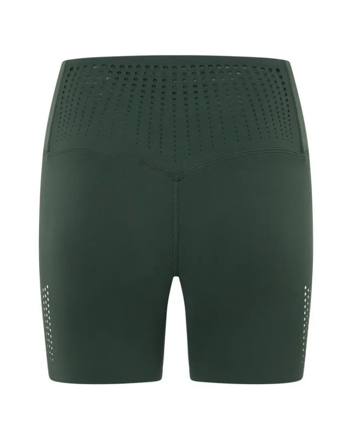 Women LORNA JANE Bike Shorts Aero Fit 16cm Bike Short Fig Green