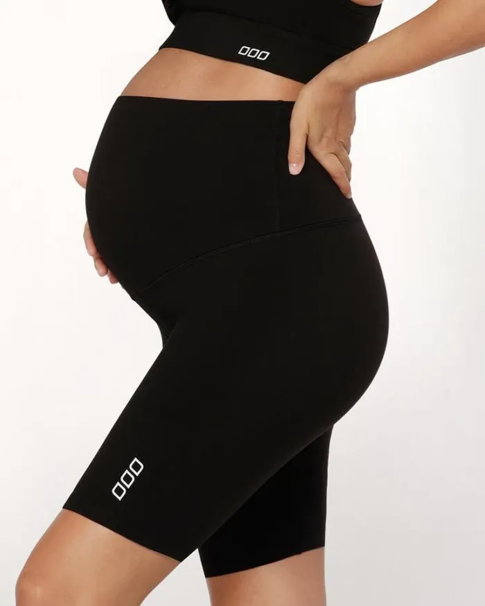 Women LORNA JANE Bike Shorts LJ Maternity Bike Short Black