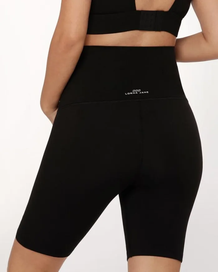 Women LORNA JANE Bike Shorts LJ Maternity Bike Short Black