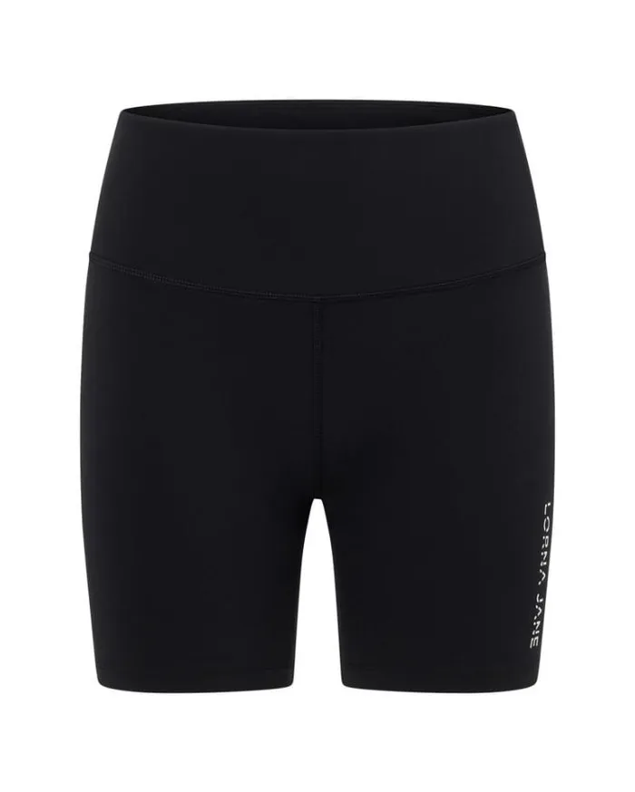 Women LORNA JANE Bike Shorts Lotus 19cm Bike Short Black