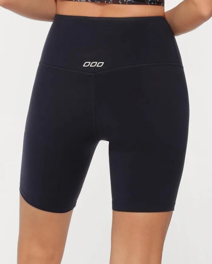Women LORNA JANE Bike Shorts Lotus Bike Short French Navy