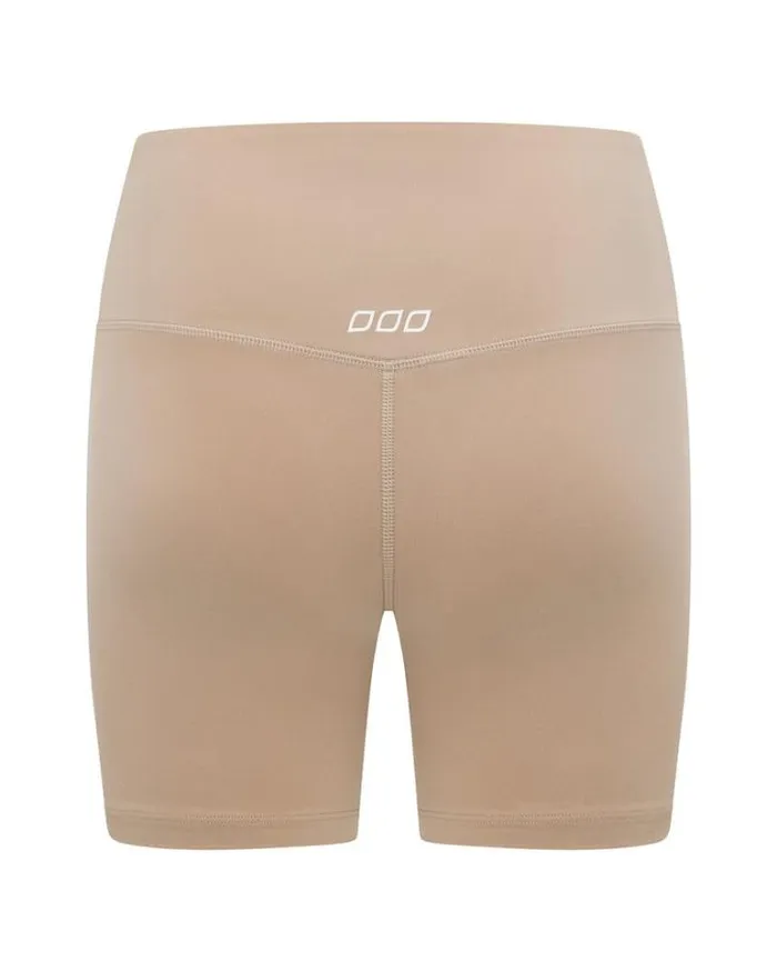 Women LORNA JANE Bike Shorts Lotus No Chafe 16cm Bike Short Dark Off White