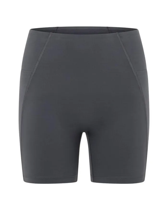 Women LORNA JANE Bike Shorts Sculpt And Support No Ride Bike Short Titanium