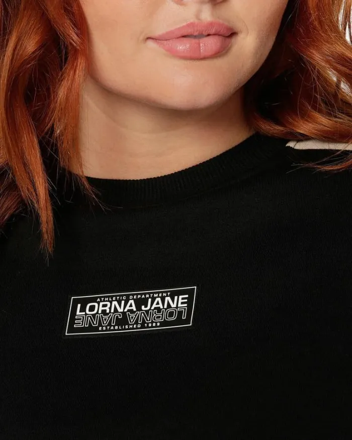 Women LORNA JANE Jackets Hoodies And Sweats Compact Sweat Black