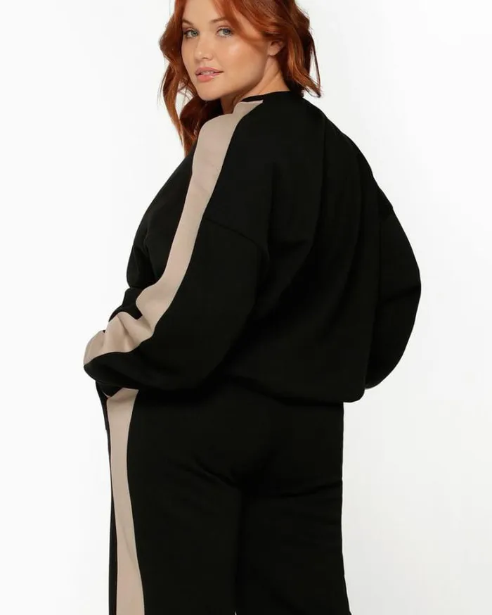 Women LORNA JANE Jackets Hoodies And Sweats Compact Sweat Black