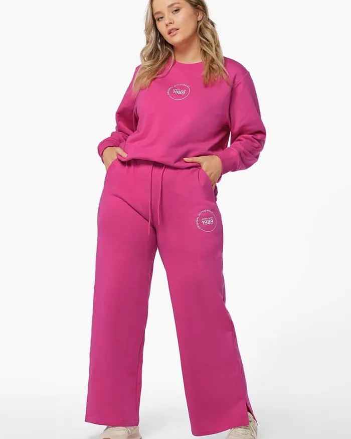 Women LORNA JANE Jackets Hoodies And Sweats Reset Sweat Bright Pink