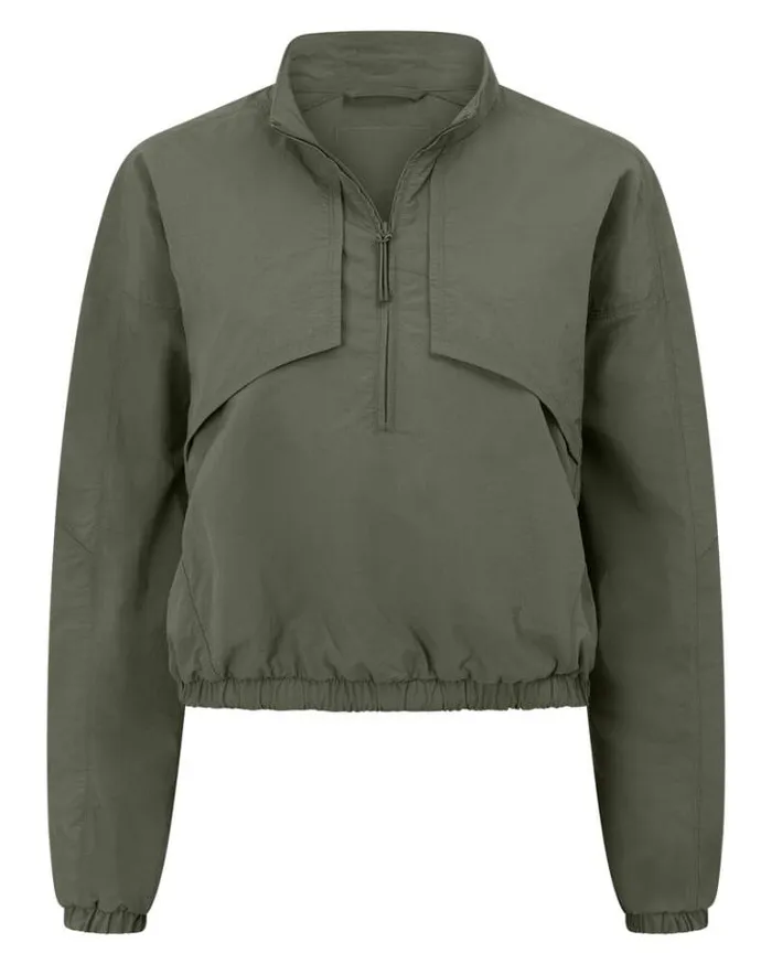 Women LORNA JANE Jackets Hoodies And Sweats Weightless Active 12 Zip Jacket Agave Green