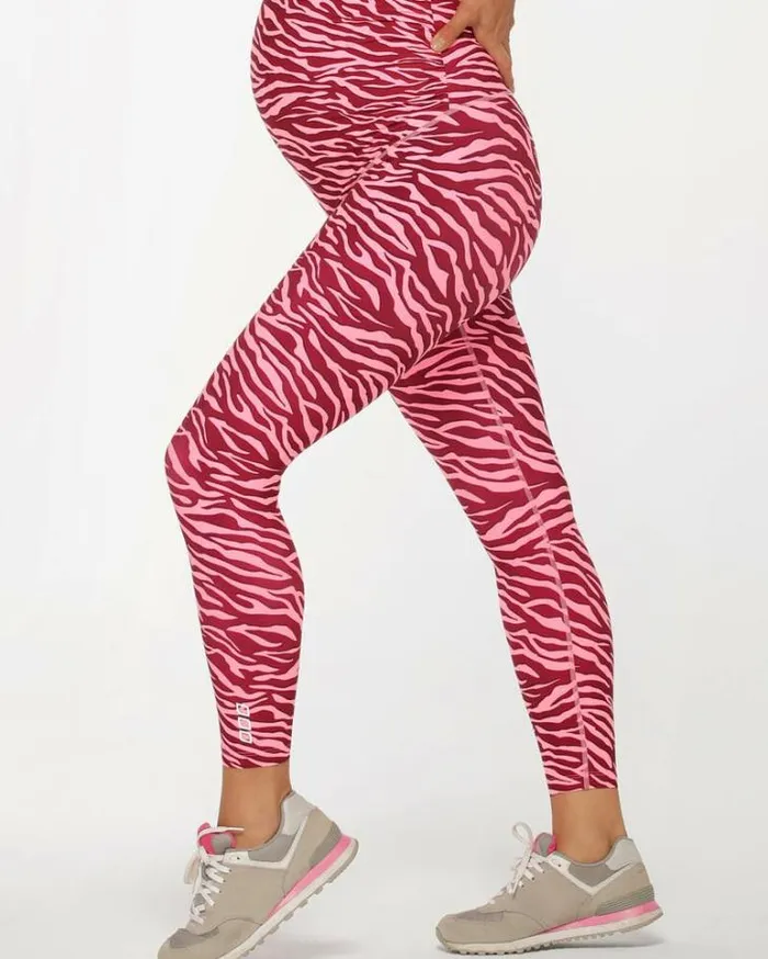 Women LORNA JANE Maternity LJ Maternity Ankle Biter Leggings Bright Zebra Print Women LORNA JANE Maternity LJ Maternity Ankle Biter Leggings Bright Zebra Print