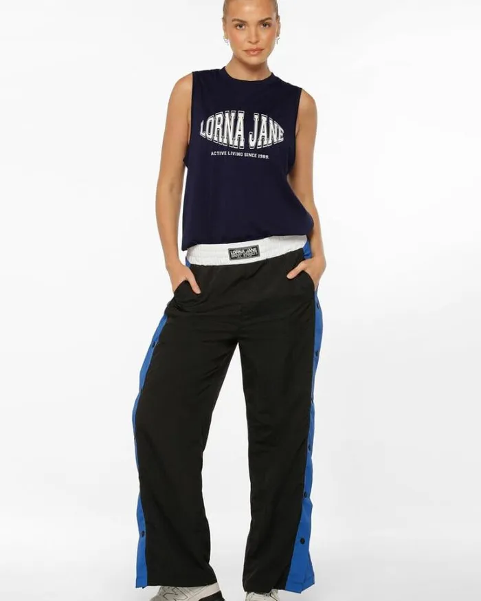 Women LORNA JANE Pants All Star Active Pant Black Splice