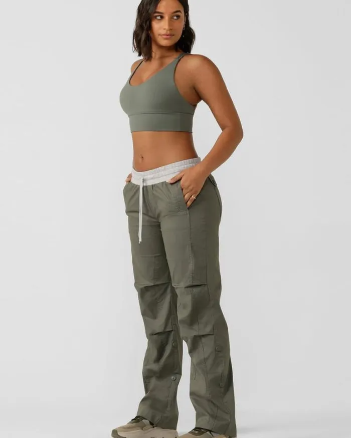 Women LORNA JANE Pants Flashdance Pant Agave Green