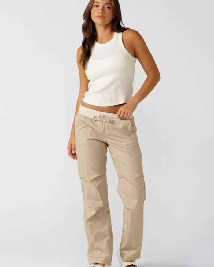 Women LORNA JANE Pants Flashdance Pant Off White