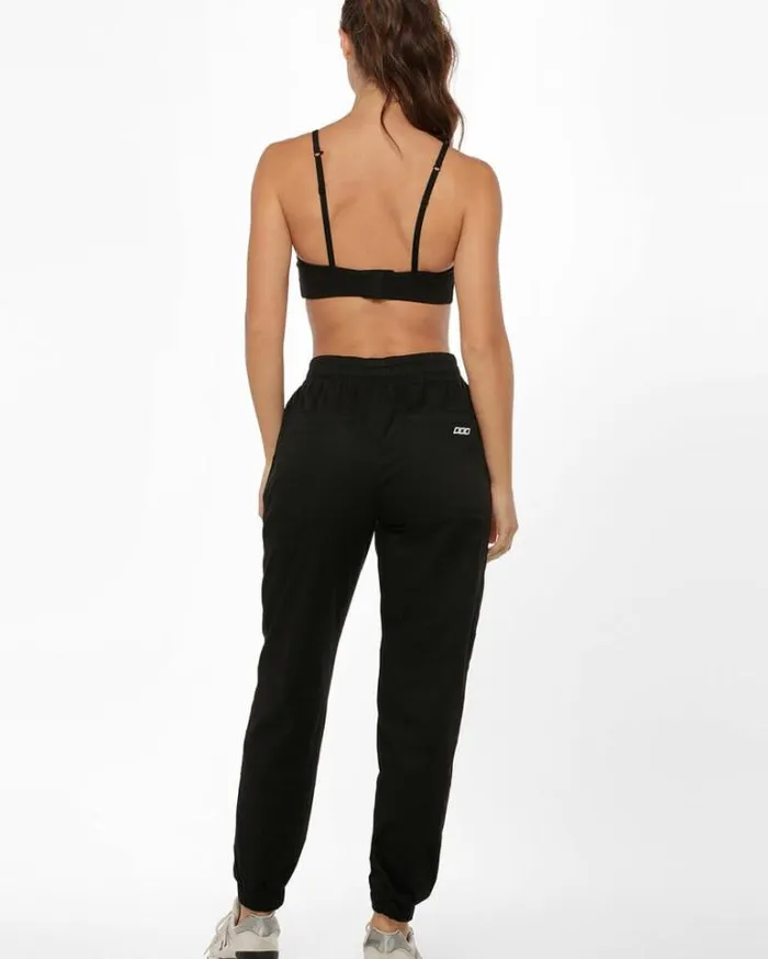 Women LORNA JANE Pants High Waisted Flashy Full Length Pant Black