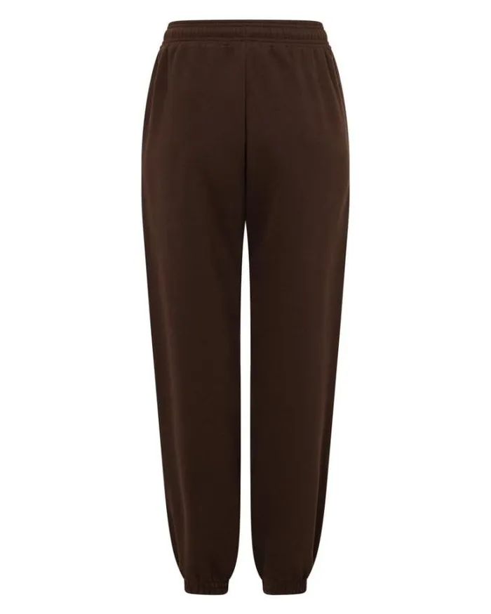 Women LORNA JANE Pants Lounge Fleece Trackpant Espresso